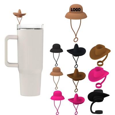 Silicone Dust Cap Straw Topper Set