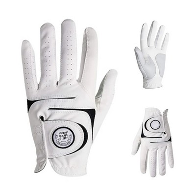 Soft Leather Golf Gloves