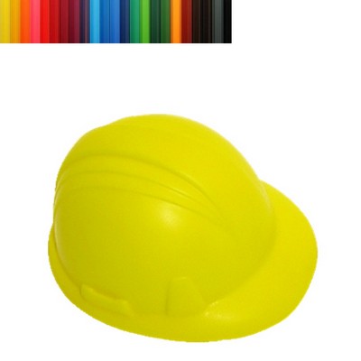 PU Foam Safety Helmet Shaped Stress Reliever