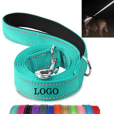 Double-Sided Reflective Dog Leash, 6 FT