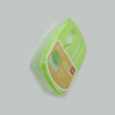 On-The-Go Plastic Lunch Box