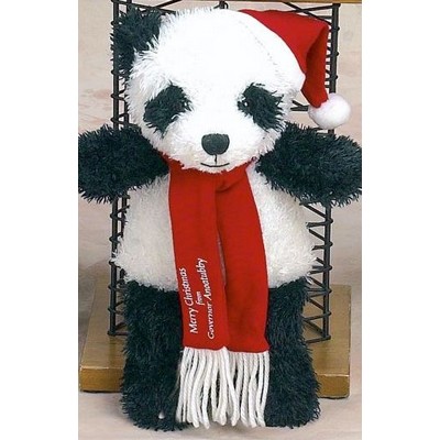 Remington Series Panda Bear Stuffed Animal w/Shirt (10")