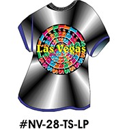 Las Vegas (Step/Repeat) Chip T-Shirt Lapel Pin