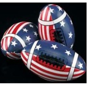 Mini Soft Stuff Patriotic Football (3.75" Long)