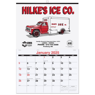 Monthly Wall Calendar (12"x17 3/8")