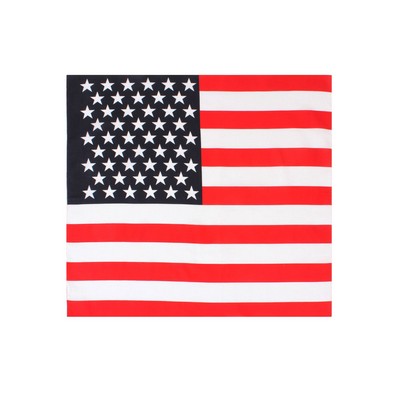 22" U.S. Flag Bandana