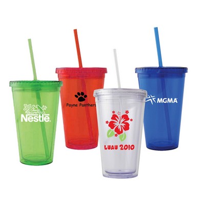 16 Oz. Translucent Acrylic Tumbler