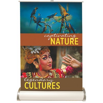 Desktop Mini Banner Stand (11.75"x17")