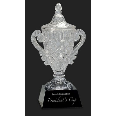 Regal Crystal Cup Trophy Award L - 13 3/4'' H