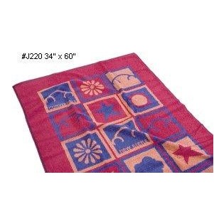 Custom Jacquard Woven Beach Towel (30" x 60") 19 Lbs/Doz