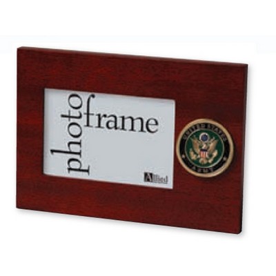 Air Force Wings Mahogany Frame (4"x6")