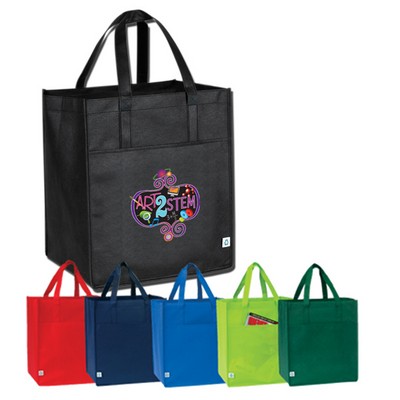 Non-Woven Pocket Shopper Tote Bag