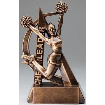 Cheerleader, Female Figure, Ultra Action Sport Resins - 6-1/2"