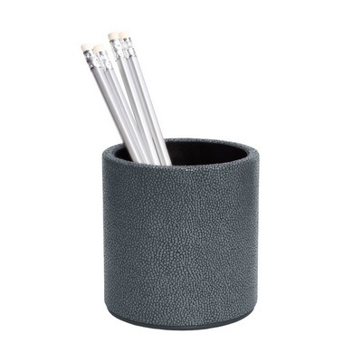 Pencil Cup - Shagreen Leather