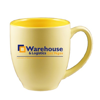 16 Oz. St. Cloud Bistro Mug - Pastel Yellow