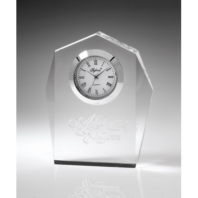 Regal Crystal Desktop Clock