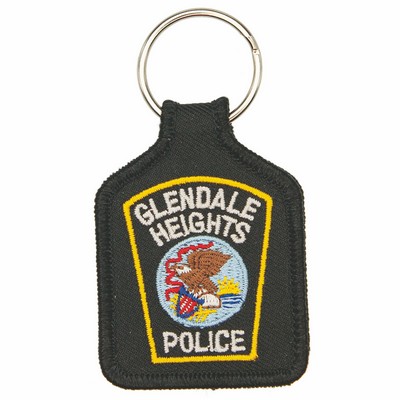 Custom Embroidered Keytag