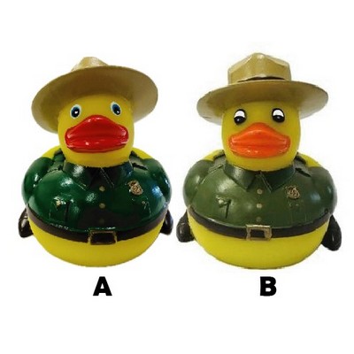 Rubber Sheriff/Park Ranger Duck