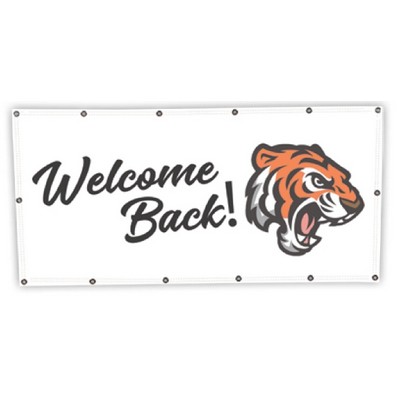 18 Oz. Single-Sided Scrim Vinyl Banner (10'x3')