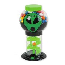 10" Alien Galaxy Gumball Machine