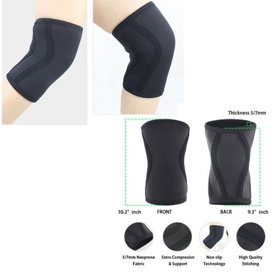 Adjustable Neoprene knee sleeve Brace Kneecap for Sport