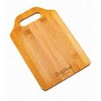 Small Flow Bamboo Cutting Board w/Handle