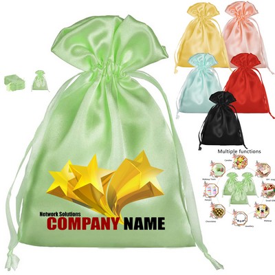 Satin Drawstring Pouch