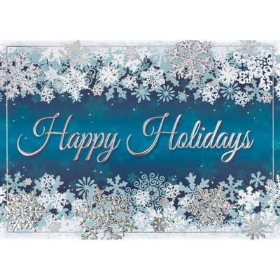 Dancing Flakes Holiday Cards