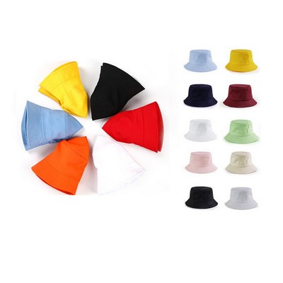 Cotton Packable Bucket Hat