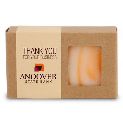 Luxurious Herbal Soaps in Eco-Box - Energizing Sweet Citrus