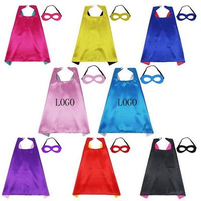 Superhero Cape and Mask for Kids