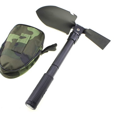 Folding Engineer Shovel Small Folding Shovel Bottle Opener Shovel W/ Packing Bag