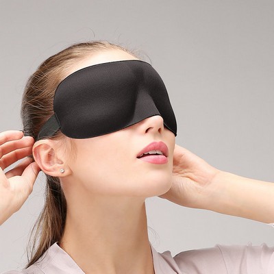 Polyester 3D Adjustable Eye Mask