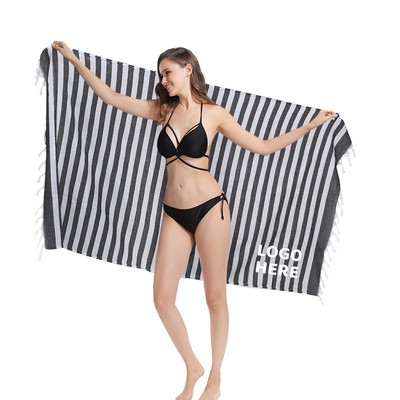 Striped Turkish Beach Towel