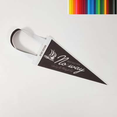 Felt Pennant w/Hanging Attachment