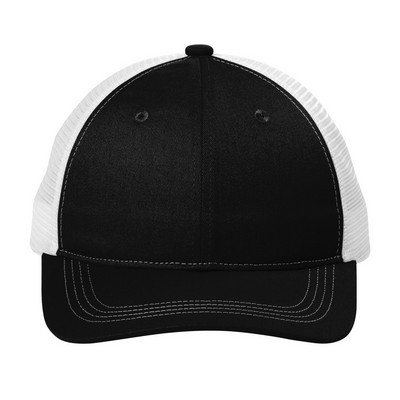 Port Authority® Unstructured Snapback Trucker Cap