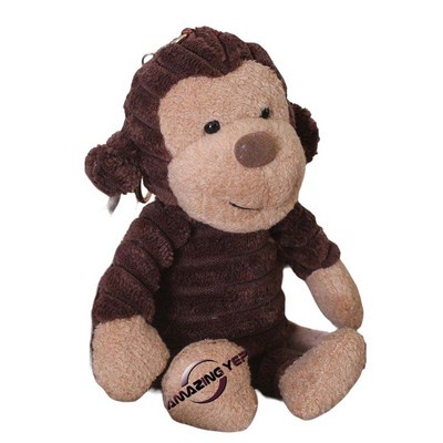 2.5" Plush Keychain Simulation Key Tag - Monkey