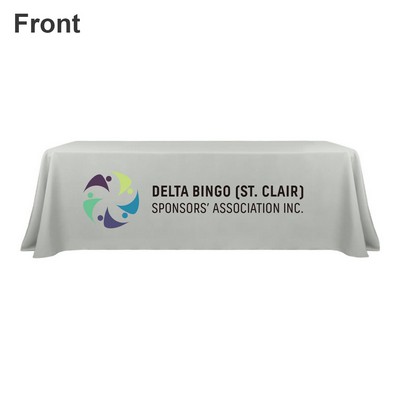 8 Ft Closed Back Fitted Tablecloth