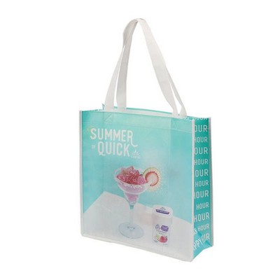 Laminated Non Woven Tote Bag with Full Color Printing on All Sides