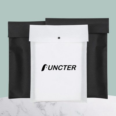 15 x 20.9 Inch Non Woven Bag Hidden Buckle Packaging Bag