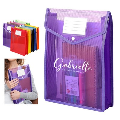 Plastic Folder Expanding File Wallet