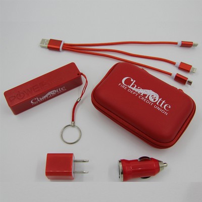 Portable Power Charger Travel Kit