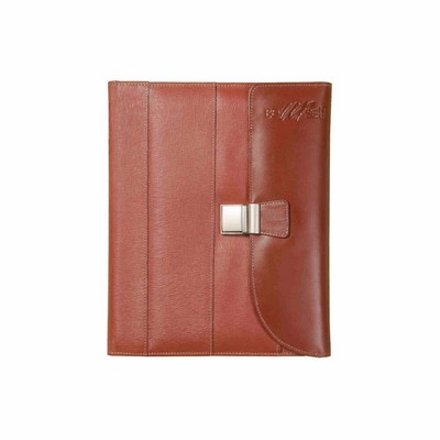 Junior Tri-Fold Leather Padfolio