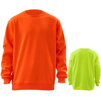 High Viz Safety Workwear Non-ANSI Sweatshirt