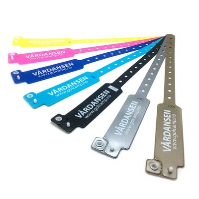 PVC Disposable Adjustable Wristbands