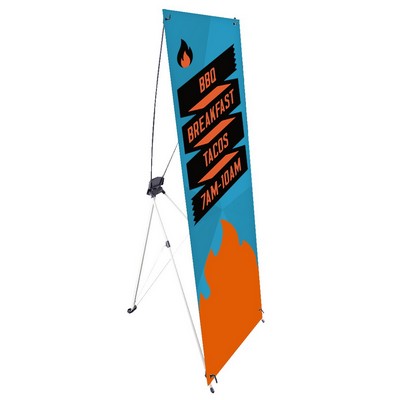 Tripod X Banner Display KIT 26" x 66"