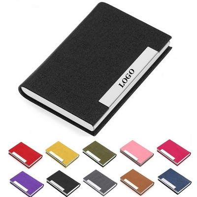 PU Leather Business Card Holder