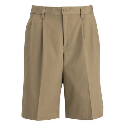 Edwards Bottoms Men's Utility Chino Pleated Front Shorts