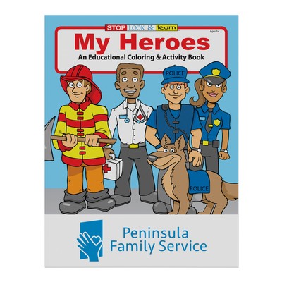 My Heroes Coloring Book