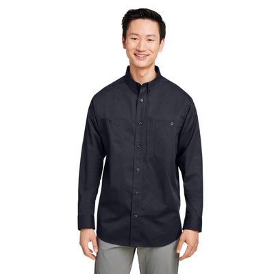 Harriton Men's Advantage IL Long-Sleeve Workshirt